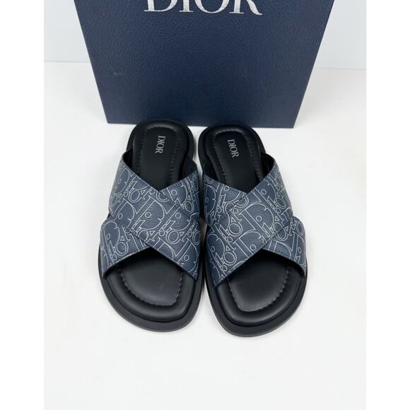 Size 40EU/7US - Dior Alias Navy Blue Sandals? NEW/RETAIL $1K! main image 7